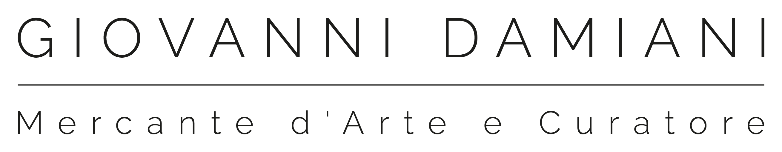Giovanni Damiani – Mercante d'Arte e Curatore